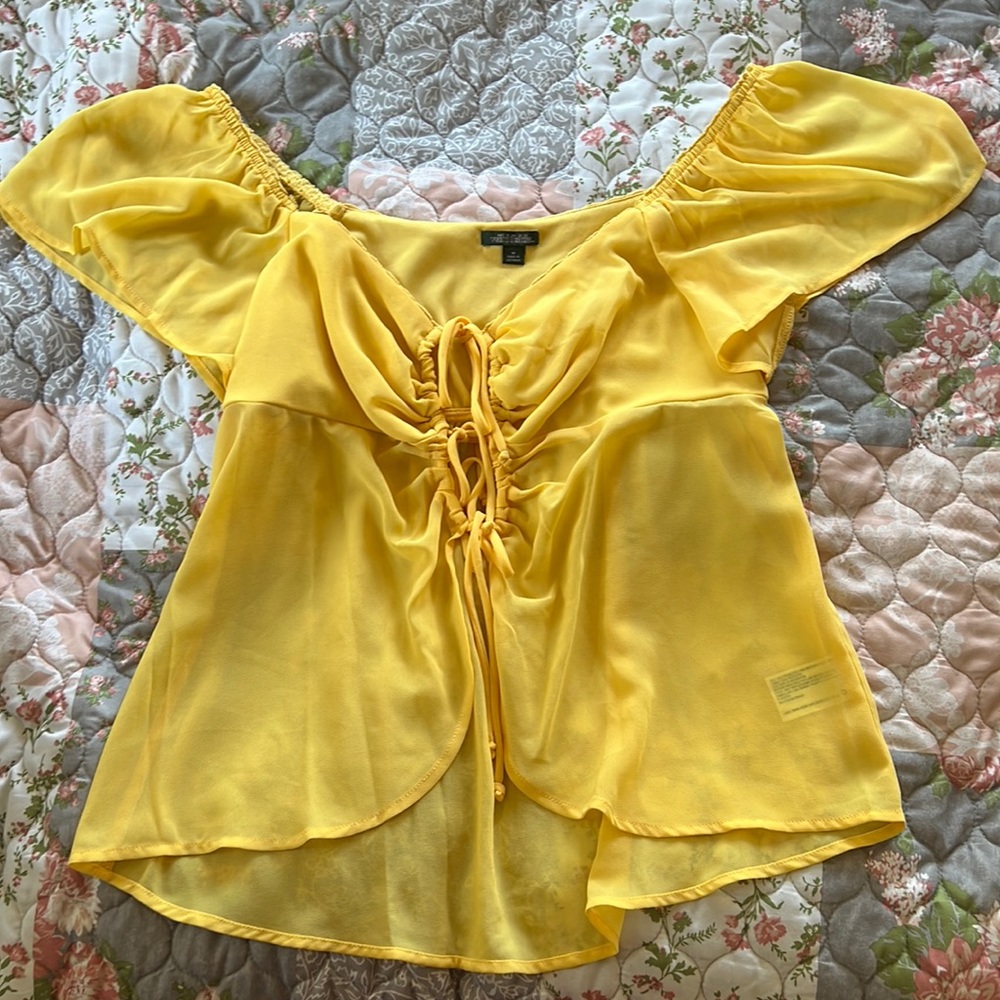 Yellow Blouse